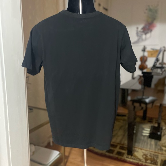 EUC Men’s Size Large Supreme Box Logo Peel-able Patch Cotton Tee In Black & Red - Picture 10 of 13